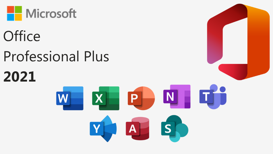 Microsoft Office 2021 Professional Plus - Complete Office Suite for Windows