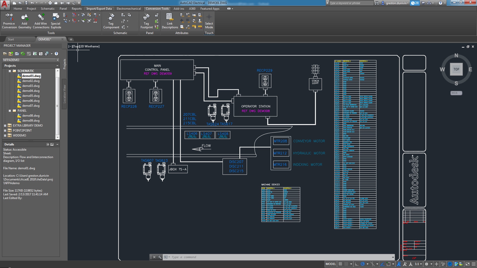 AutoCAD Electrical automated reporting features